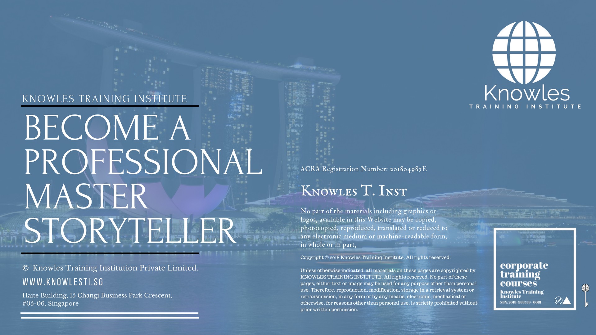 Become A Professional Master Storyteller Training Course in Netherlands