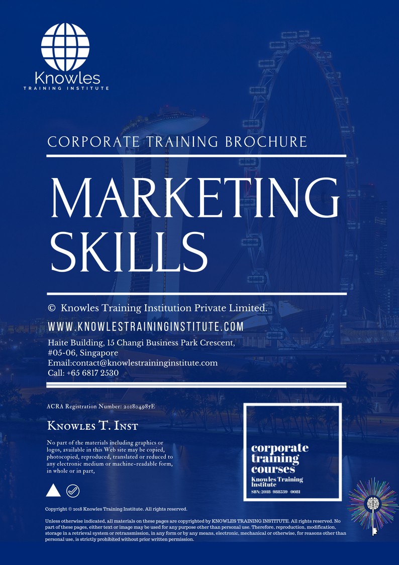 Course Brochure For Marketing Skills in Netherlands