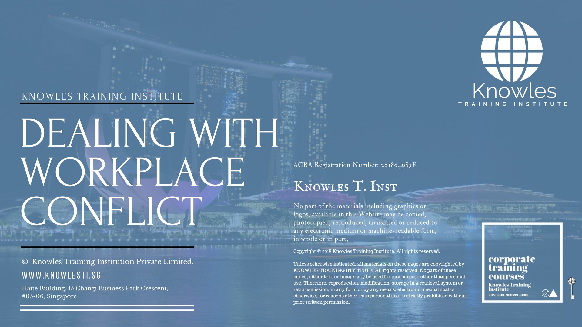 Dealing With Workplace Conflict Course in Netherlands