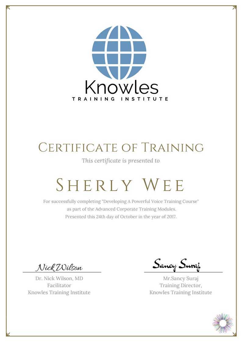 Developing A Powerful Voice Training Certification Course in Netherlands
