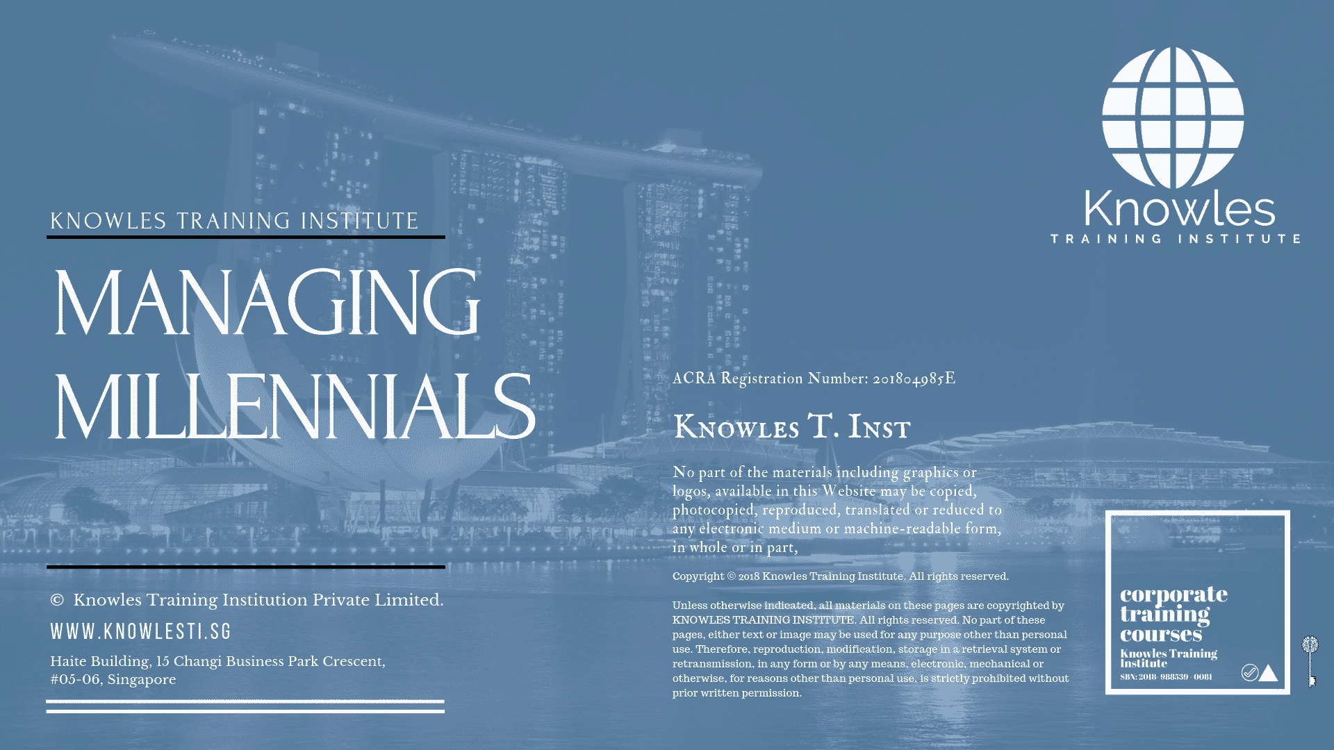Managing Millennials Course in Netherlands