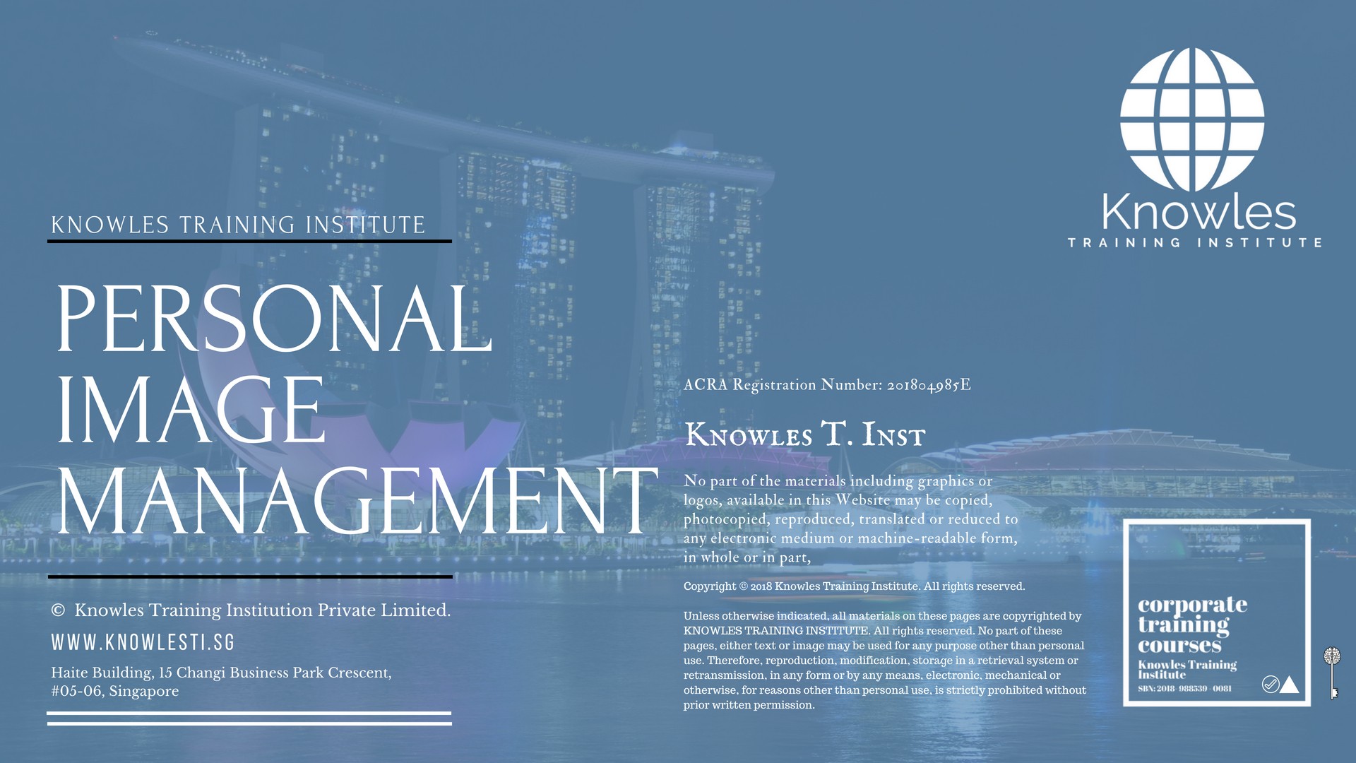 Personal Image Management Training Course in Netherlands