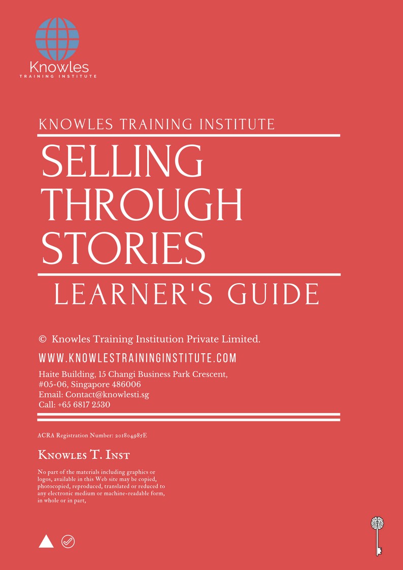Selling Through Stories Course in Netherlands Learner’s Guide