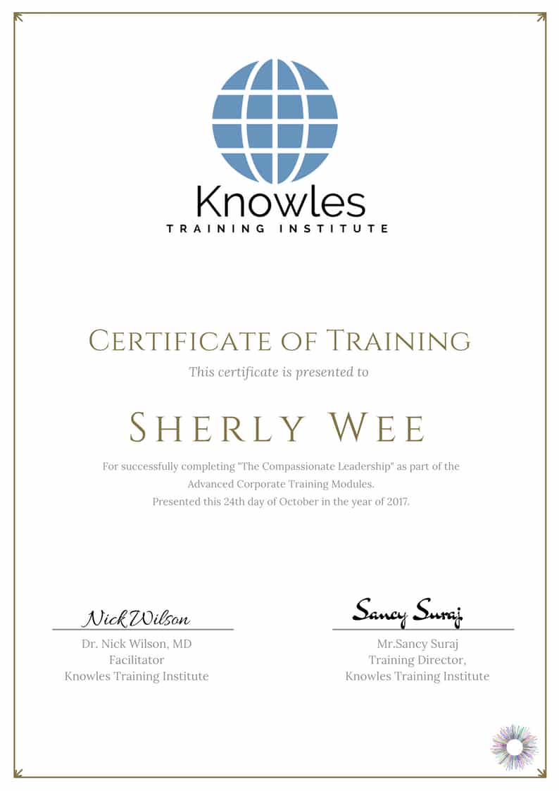 The Compassionate Leadership Training in Netherlands Certification
